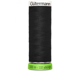 Gütermann Gutermann Recycled Eco Sewing Thread 000 Black - 100 Metres - each Gütermann Gutermann Recycled Eco Sewing Thread 000 Black - 100 Metres - each