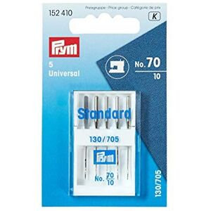 Prym Sewing Machine Needles, Metal, Silver, 9.3 x 5.7 x 0.7 cm Prym Sewing Machine Needles, Metal, Silver, 9.3 x 5.7 x 0.7 cm