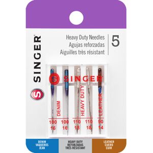 Singer Universal Heavy-Duty Machine Needles-5/Pkg 04801 Singer Universal Heavy-Duty Machine Needles-5/Pkg 04801