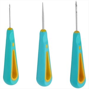 Unbranded 3PCS Round Hole Cone Hand Drills Punch Needle Candle Wick Tool Unbranded 3PCS Round Hole Cone Hand Drills Punch Needle Candle Wick Tool