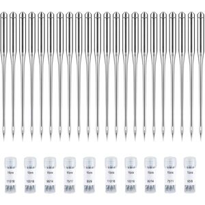 ISTOVO 100PCS Sewing Machine Needles Regular Point Needle for Singer , Assorted Size 65 ISTOVO 100PCS Sewing Machine Needles Regular Point Needle for Singer , Assorted Size 65