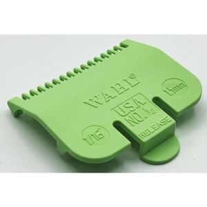 Genuine Wahl No. 0.5 Hair Clipper Guide Attachment 1.5mm 1/16" Lime Genuine Wahl No. 0.5 Hair Clipper Guide Attachment 1.5mm 1/16" Lime