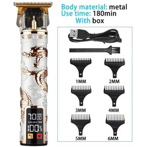 JR-Studio Hair Clipper - Cordless, Stainless Steel Blades, Wet & Dry, 85 Min JR-Studio Hair Clipper - Cordless, Stainless Steel Blades, Wet & Dry, 85 Min