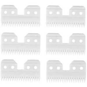 Unbranded Pack of 6 replaceable 18-tooth ceramic cutting blades for pet clippers, for the Unbranded Pack of 6 replaceable 18-tooth ceramic cutting blades for pet clippers, for the