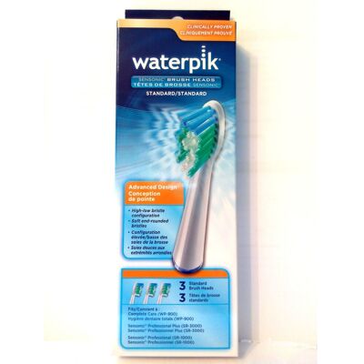 Waterpik sr1000 sr3000 brush heads standard large genuine toothbrush head Waterpik sr1000 sr3000 brush heads standard large genuine toothbrush head