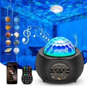 SinoDragon Starry Galaxy Projector Night Light: 10-Planet Nebula Projection, 360 Dynamic, B SinoDragon Starry Galaxy Projector Night Light: 10-Planet Nebula Projection, 360 Dynamic, B