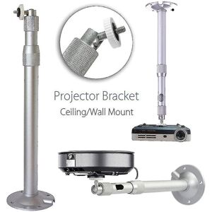 Unbranded Universal 20-40cm Projector Ceiling Wall Mount Aluminium Bracket 15kg Capacity Unbranded Universal 20-40cm Projector Ceiling Wall Mount Aluminium Bracket 15kg Capacity