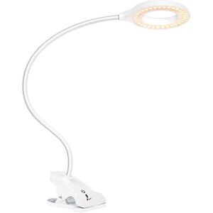 Unbranded LED Desk Lamp, Clip-on LED Ring Light with 3 Colors, 9 Dimmable, 60 LEDs, 360 Fl Unbranded LED Desk Lamp, Clip-on LED Ring Light with 3 Colors, 9 Dimmable, 60 LEDs, 360 Fl