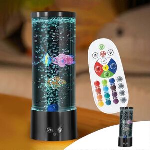 Unbranded LED Lava Lamp for Aquarium, Decorative Lamp with Remote Control, Mini Bubble Lam Unbranded LED Lava Lamp for Aquarium, Decorative Lamp with Remote Control, Mini Bubble Lam