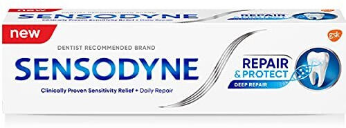 Sensodyne 4 x Toothpaste Repair and Protect - 75 ml