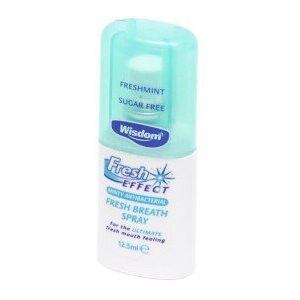 Wisdom Fresh Breath Spray - Minty Effect 125ml Antibacterial - fresh wisdom bre Wisdom Fresh Breath Spray - Minty Effect 125ml Antibacterial - fresh wisdom bre