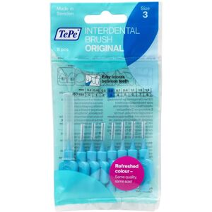 TePe Interdental Brushes 0.6mm Blue - Pack of 8 brushes TePe Interdental Brushes 0.6mm Blue - Pack of 8 brushes