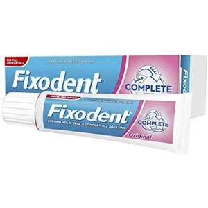 Fixodent Complete Original Denture Adhesive Cream, 47 g - Pack of 6 Fixodent Complete Original Denture Adhesive Cream, 47 g - Pack of 6