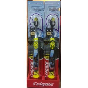 Colgate Batman Kids Toothbrush with Tongue Cleaner - Soft Bristles for 6+ Years Colgate Batman Kids Toothbrush with Tongue Cleaner - Soft Bristles for 6+ Years