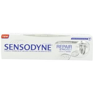 Sensodyne Whitening Sensitive Toothpaste, Repair & Protect Whitening, 75 ml, Pac Sensodyne Whitening Sensitive Toothpaste, Repair & Protect Whitening, 75 ml, Pac