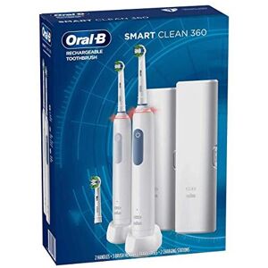 Oral-B Smart Clean 360 Rechargeable Toothbrushes, 2 Pack Oral-B Smart Clean 360 Rechargeable Toothbrushes, 2 Pack