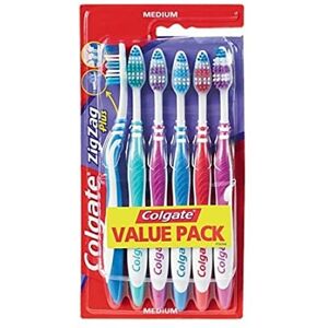 Colgate Zig Zag Teeth Brush, Deep Interdental Cleaning, 6 pcs Colgate Zig Zag Teeth Brush, Deep Interdental Cleaning, 6 pcs