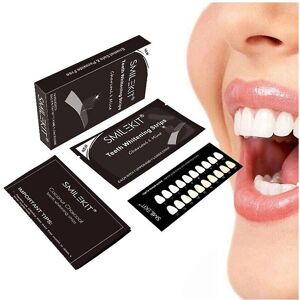 Unbranded (28pcs) Charcoal Teeth Whitening Strips Dental Bleaching Kit Oral Hygiene Care P Unbranded (28pcs) Charcoal Teeth Whitening Strips Dental Bleaching Kit Oral Hygiene Care P