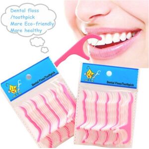 Unbranded 25pcs/lot 1bags Plastic Antimicrobial Toothpick Dental Floss Healthy I Unbranded 25pcs/lot 1bags Plastic Antimicrobial Toothpick Dental Floss Healthy I