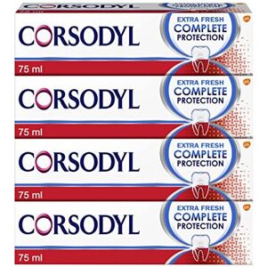 Corsodyl Complete Protection Toothpaste, Extra Fresh, Gum care, Fluoride Toothpa Corsodyl Complete Protection Toothpaste, Extra Fresh, Gum care, Fluoride Toothpa