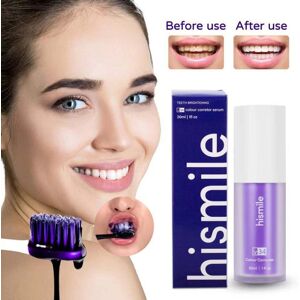 Unbranded V34 Colour Corrector, Purple Teeth Whitening, Tooth Stain Removal 30ml Unbranded V34 Colour Corrector, Purple Teeth Whitening, Tooth Stain Removal 30ml