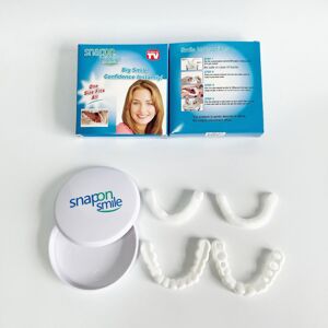 Unbranded 4 Pcs Snap On Smile Teeth Veneers Whitening Cosmetic Denture, Tooth Cover Set (h Unbranded 4 Pcs Snap On Smile Teeth Veneers Whitening Cosmetic Denture, Tooth Cover Set (h