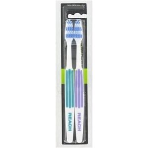 Listerine Duo Reach Interdental Firm Toothbrush - Pack of 2 Listerine Duo Reach Interdental Firm Toothbrush - Pack of 2