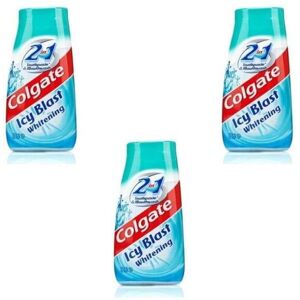 Colgate 2 In 1 Icy Blast Whitening Toothpaste 100Ml (Pack of 3) Colgate 2 In 1 Icy Blast Whitening Toothpaste 100Ml (Pack of 3)