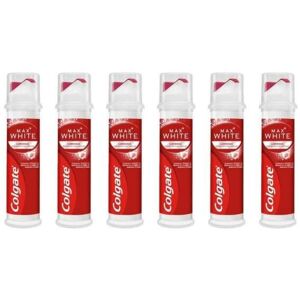 Colgate Max White Luminous Pump Toothpaste 100Ml (Pack of 6) Colgate Max White Luminous Pump Toothpaste 100Ml (Pack of 6)