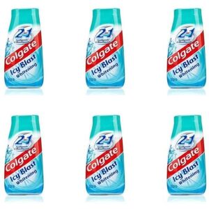 Colgate 2 In 1 Icy Blast Whitening Toothpaste 100Ml (Pack of 6) Colgate 2 In 1 Icy Blast Whitening Toothpaste 100Ml (Pack of 6)