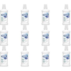 Oral-B Gum and Enamel Care Fresh Mint Mouthwash, 500 ml (Pack of 12) Oral-B Gum and Enamel Care Fresh Mint Mouthwash, 500 ml (Pack of 12)