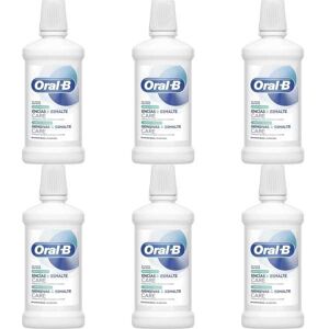 Oral-B Gum and Enamel Care Fresh Mint Mouthwash, 500 ml (Pack of 6) Oral-B Gum and Enamel Care Fresh Mint Mouthwash, 500 ml (Pack of 6)