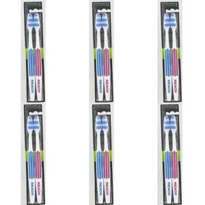 Listerine Duo Reach Interdental Medium Toothbrush - Pack of 2 (Pack of 6) Listerine Duo Reach Interdental Medium Toothbrush - Pack of 2 (Pack of 6)