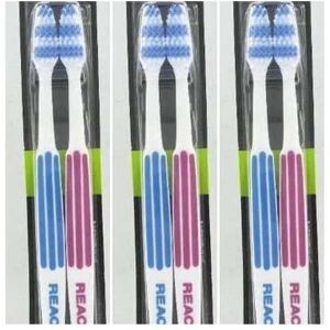 Listerine Duo Reach Interdental Medium Toothbrush - Pack of 2 (Pack of 3) Listerine Duo Reach Interdental Medium Toothbrush - Pack of 2 (Pack of 3)