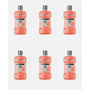 Listerine Kids Smart Rinse Mild Berry Mouthwash 250ml (Pack of 6) Listerine Kids Smart Rinse Mild Berry Mouthwash 250ml (Pack of 6)