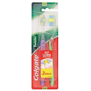 Colgate Twister Fresh Toothbrush Twin Pack Colgate Twister Fresh Toothbrush Twin Pack