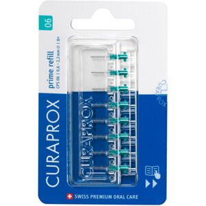 CuraProx CPS06 Prime 0.6mm Interdental Brushes Turquoise - Pack Of 8 X1 CuraProx CPS06 Prime 0.6mm Interdental Brushes Turquoise - Pack Of 8 X1