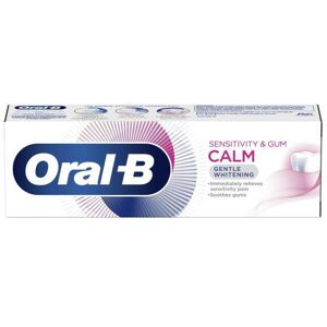 Oral-B Sensitivity & Gum Calm Gentle Whitening Toothpaste 75ML Oral-B Sensitivity & Gum Calm Gentle Whitening Toothpaste 75ML