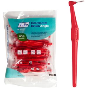 Tepe Interdental Brushes Angle Red 0.5 mm Pack of 25 Tepe Interdental Brushes Angle Red 0.5 mm Pack of 25
