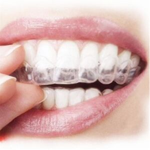 Unbranded 2 Pcs Invisible Orthodontic Braces For Teeth Thermoforming Mouthguard Teeth Tray Unbranded 2 Pcs Invisible Orthodontic Braces For Teeth Thermoforming Mouthguard Teeth Tray