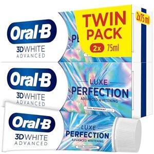 Oral-B 3D White Luxe Perfection Design Pack 2x75ml Oral-B 3D White Luxe Perfection Design Pack 2x75ml