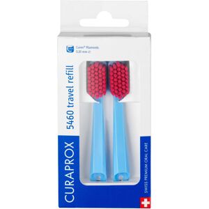 Curaprox CS 5460, Refill for travel toothbrush Travel-Set, blue-red, 2 pcs. Curaprox CS 5460, Refill for travel toothbrush Travel-Set, blue-red, 2 pcs.