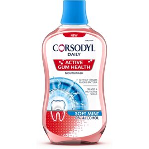 (Gum Health Daily) Corsodyl Daily Gum Care Mouthwash Alcohol Free Cool Mint 500m (Gum Health Daily) Corsodyl Daily Gum Care Mouthwash Alcohol Free Cool Mint 500m