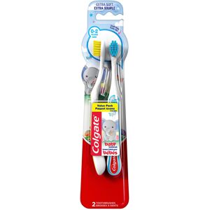 Colgate Kids My First Toothbrush Extra Soft Baby Toothbrushes 2 Count Colgate Kids My First Toothbrush Extra Soft Baby Toothbrushes 2 Count