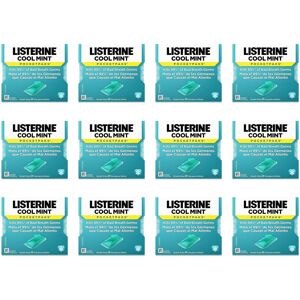 Listerine Cool Mint Pocketpaks Breath Strips Kills Bad Breath Germs 24-Strip Pa Listerine Cool Mint Pocketpaks Breath Strips Kills Bad Breath Germs 24-Strip Pa
