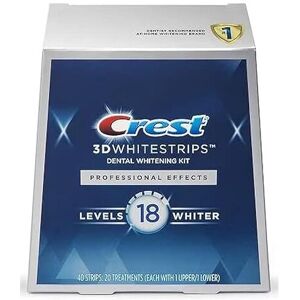Crest 3D No Slip Whitestrips Professional Effects Teeth Whitening Kit 20 ea Crest 3D No Slip Whitestrips Professional Effects Teeth Whitening Kit 20 ea