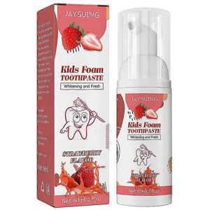 Unbranded (Strawberry Flavor) Kids Foam Toothpaste Stain Removal Tooth Mousse Toothpaste O Unbranded (Strawberry Flavor) Kids Foam Toothpaste Stain Removal Tooth Mousse Toothpaste O