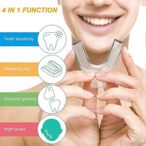 Unbranded 8 Pieces Teeth Whitening Mouth Trays Teeth Mould Guards Moldable Teeth Trays Unbranded 8 Pieces Teeth Whitening Mouth Trays Teeth Mould Guards Moldable Teeth Trays