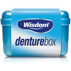 (1 Box) Wisdom Denture Box Dental Storage Case Container (1 Box) Wisdom Denture Box Dental Storage Case Container