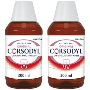 Corsodyl Prevents Gum Disease & Bleeding Gum Treatment, Antibacterial Mouthwash, Original Corsodyl Prevents Gum Disease & Bleeding Gum Treatment, Antibacterial Mouthwash, Original